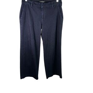 Liverpool Los Angeles Kelsey Wide Leg‎ Trouser Petite Dark Wash Jeans